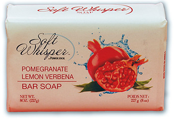 Soft Whisper Bar Soap Pomegranate